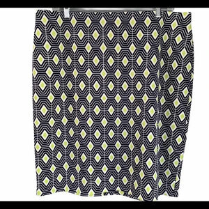 Ashley Stewart Pattern Stretch Skirt